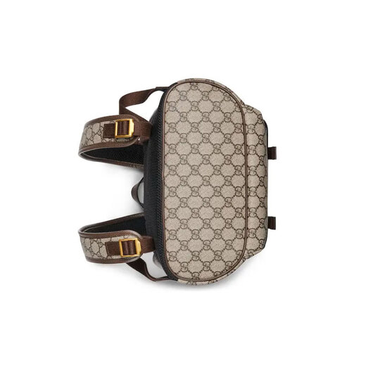 古驰（GUCCI）双肩包女包男包情侣款Ophidia系列GG背包旅行包男女同款 小号乌木色/棕色792114FADMF9794