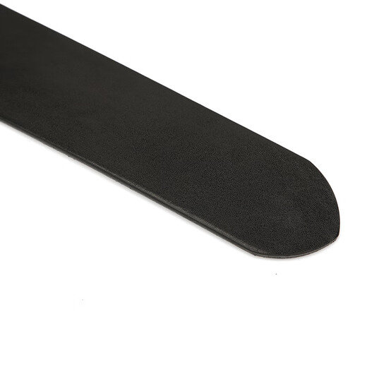 DIESEL Unisex Silver Logo Leather Belt 70 Black Valentine's Day Gift for Boyfriend or Girlfriend