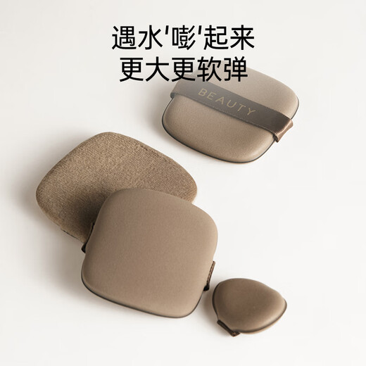 MINISO wet and dry butter double puff set (6 pieces + storage box)