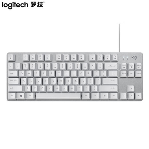 Logitech K835 Wired Mechanical Keyboard Game Special Cherry Shaft Hand Feel Blue Waft Tea Welle Office Keyboard [K835] TCT Red Swaft Schwarz