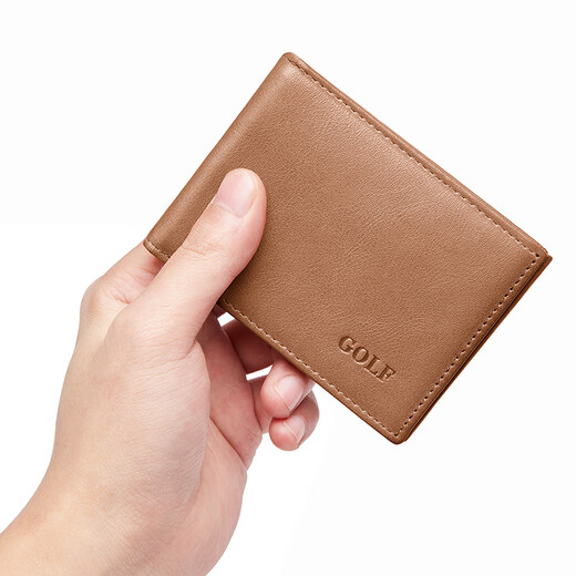 Golf (GOLF) men's card holder with multiple card slots, bank card holder, female card holder, youth driving license holder, thin card holder gift box