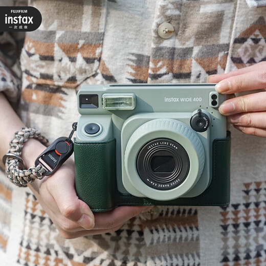 Fuji (FUJIFILM) instax instant wide400 300 one-time imaging retro camera WIDEEVO upgraded birthday gift WIDE 400 grass green (ready in stock) official standard