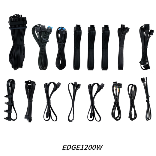 刃界联力Edge 1200W金牌全模组电源(ATX3.1/原生PCI-E5.1/L型设计/可拆滤网/)