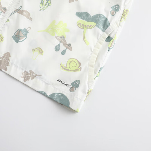 Decathlon (DECATHLON) children's sun protection clothing, cool feeling, breathable and light, baby sun protection skin clothing, male infant sun protection clothing, beige cute (children) - 2025 new style 160 XS /89-95cm 2-3 years old