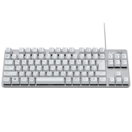 Logitech K835 Wired Mechanical Keyboard Game Special Cherry Shaft Hand Feel Blue Waft Tea Welle Office Keyboard [K835] TCT Red Swaft Schwarz