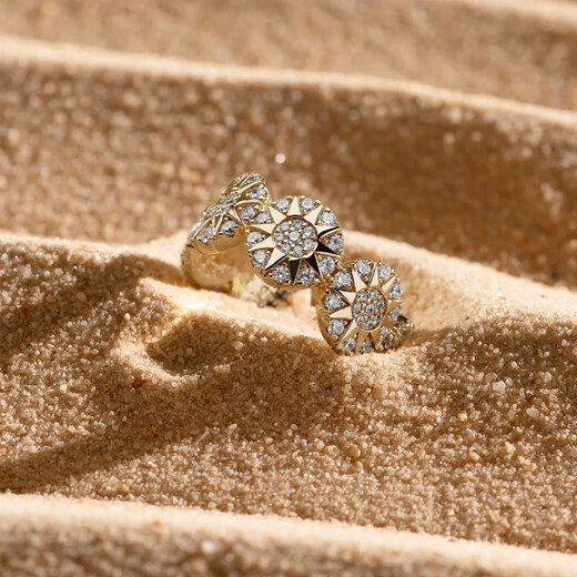 APM MonacoSoleil Ring Fashion Sun Personalized Jewelry Ring Bracelet Birthday Holiday Gift Soleil Ring 54