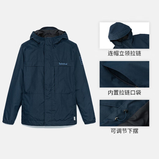 Timberland jacket men's charge top spring outdoor hiking suit loose breathable windproof work jacket A695W A695W433/Raw Blue M