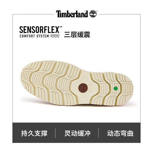 添柏岚（Timberland）马丁靴男鞋春夏户外运动通勤轻便减震透气中帮商务休闲皮鞋A1JTW A1JTW245/棕色/尺码偏大 40 (250mm)