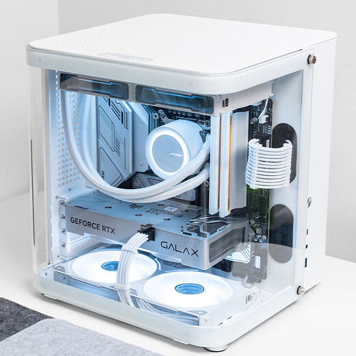 JEYI 40/50 series computer graphics card extension cable 8Pin power extension cable desktop computer nylon rope tinned copper 8P to 6+2P male and female extension cable 30 cm white