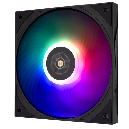 利民（Thermalright）TL-C12015W-S 纯白12CM ARGB薄扇 机箱风扇 H12015B-S