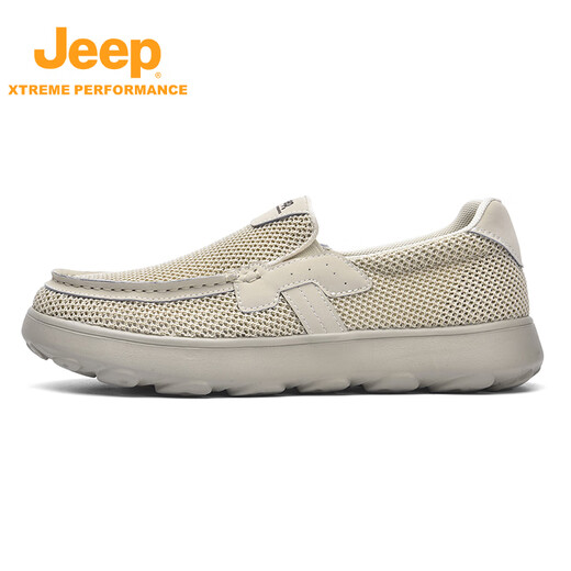 Jeep Herrenschuhe für den Sommer 2025 Neue Leinwandschuhe für atmungsbezogene dünne weiche Sohle -Mesh -Schuhe für Männer.