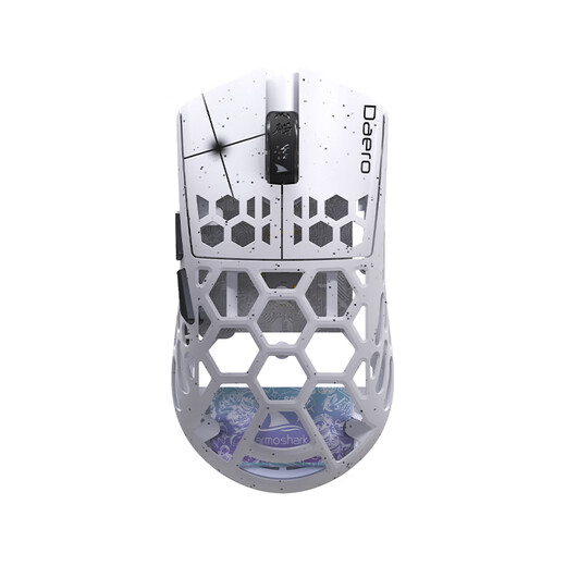 Darmoshark达摩鲨 M2 镁合金三模无线鼠标 无线8000HZ 中小手鼠标 电竞游戏轻量化 NXP高速接收器 网页驱动 M2PRO【白色】 【不支持拆封试用】