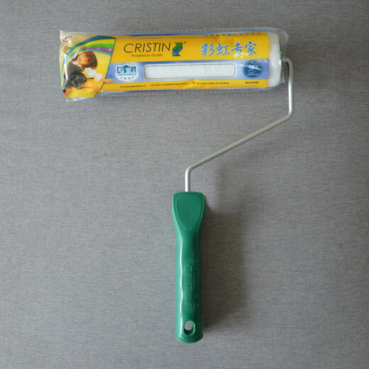 Ji Litian Merceration Expert Roller Papather Patrón de piel de textura artística Pincel de pintura pintura Pincel genuino Patrón de piel de cordero Roller de textura artística D2687 9 pulgadas