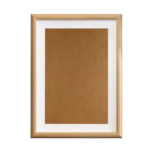 Youmipa three-dimensional table photo frame calligraphy desktop birthday gift student frame size ornaments calligraphy and painting creative frame hanging picture exquisite photo frame solid wood color with cardboard A4 23cm*32cm table