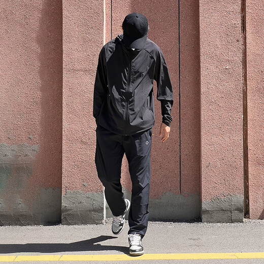 准者（RIGORER）裤子男速干冰丝运动裤男宽松透气梭织冰皮跑步锻炼裤子男