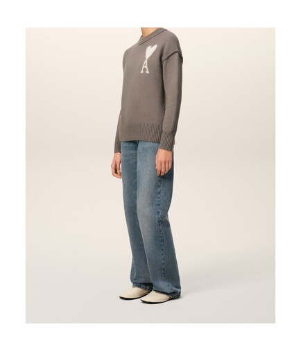 Ami Paris 25SS 长袖羊毛毛衣 女士 图色UKS090KN0090. 20 |    XXL