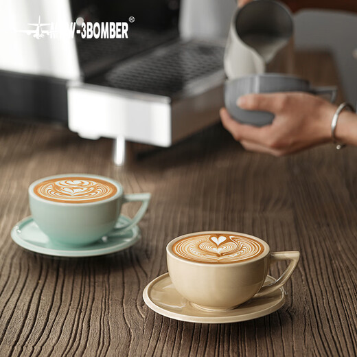 MHW-3BOMBER bomber New Year gift Sawada cup ceramic cup coffee cup with cup and saucer latte art housewarming gift