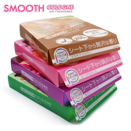 diax日本原装SMOOTH汽车固体香水车载啫喱香膏车用香薰除臭新车去异味 大容量no.12801柠檬果汁香
