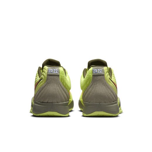 Nike (Nike) Oficial JA 2 Morant 2 Menores Prácticos zapatos de baloncesto de verano Summer anti-twist sin alivio FD7327 701 Ligero Lemón amarillo/holandés naranja/verde claro gris/caqui verde 45