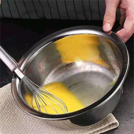 Jingying is giving away 316L thickened stainless steel basin, multi-purpose canteen soup bowl, household vegetable basin, instant noodle soup basin, egg basin, processing 15CM, buy one and get one