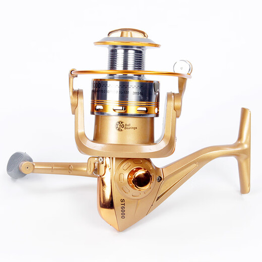 
Chaosihui [9274 people praised] Sea pole fishing wheel full metal head fishing wheel Luya wheel spinning wheel sea pole wheel fishing reel 12-axis 2000 metal fishing wheel + 100-meter line