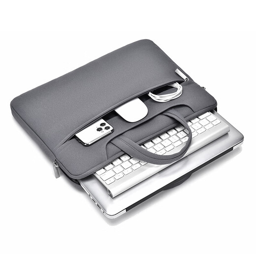 Asus computer bag suitable for Asus Lingyao 14 laptop bag fearless 14/Pro15/16 shock-proof portable 677 black [white label] 16 inches