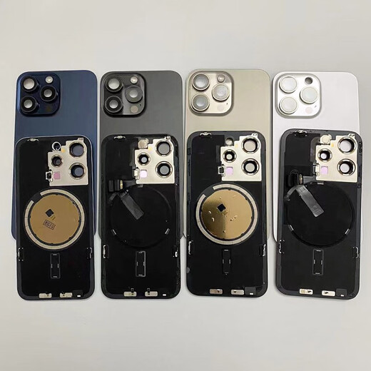 Подходит для Apple 15 Promax разборка стеклянная рама задняя крышка для iPhone15 Midframe 15pro заднее корпус.