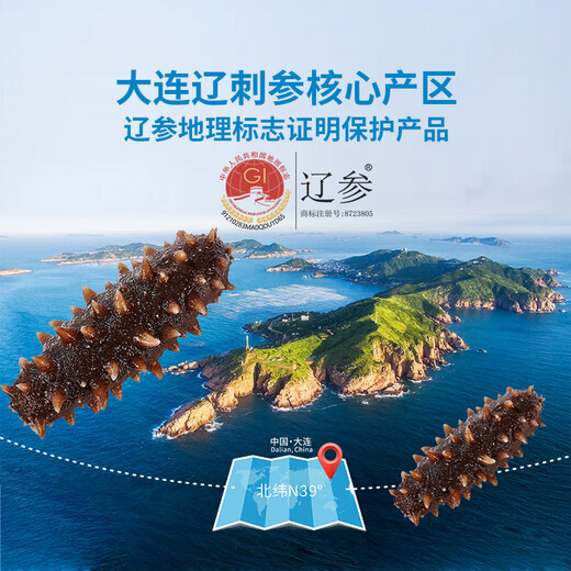 Dalian ready-to-eat sea cucumbers, Dalian ginseng and Liao ginseng are carefully selected. 1 Jin Jin is equal to 0.5 kg, 9-13 pieces. Solid content exceeds 75%. Seafood and aquatic products are shipped directly from the source.