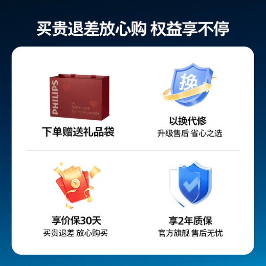 飞利浦（PHILIPS）眼部按摩仪 睡眠眼罩按摩器热敷揉按眼周护眼仪【音乐骨传导】送男女友长辈节日生日礼物7102E