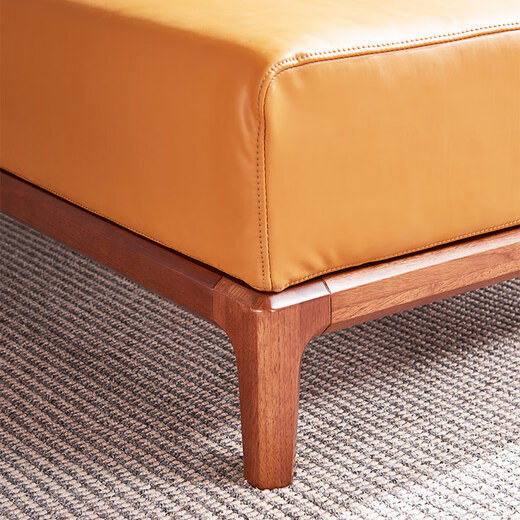 Sofá de paquete suave de madera maciza Guangming Sala de estar simple Combinación de sofá de concubina imperial 3892 Sofá de esquina derecha