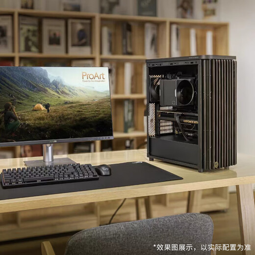 ASUS Creative Country PA401 chassis i5-14600KF 14900KF 285K supports 5080 5090D transition computer host AI rendering assembly computer desktop computer configuration three i9-14900KF/32G/no graphics card