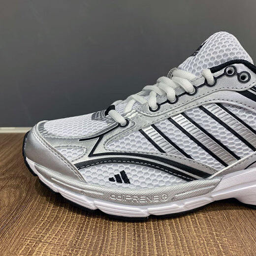 阿迪达斯 （adidas）男鞋秋季新款SPIRITAIN 2000复古老爹鞋运动跑步鞋休闲鞋 JQ1502白色金属银 40
