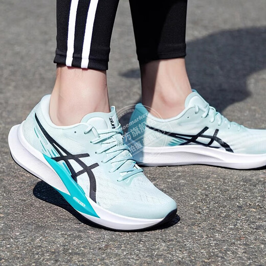亚瑟士（ASICS）跑鞋女鞋 2025夏季新款HYPER SPEED 4竞速跑步鞋缓震支撑运动鞋 1012B677-400   绿色 37