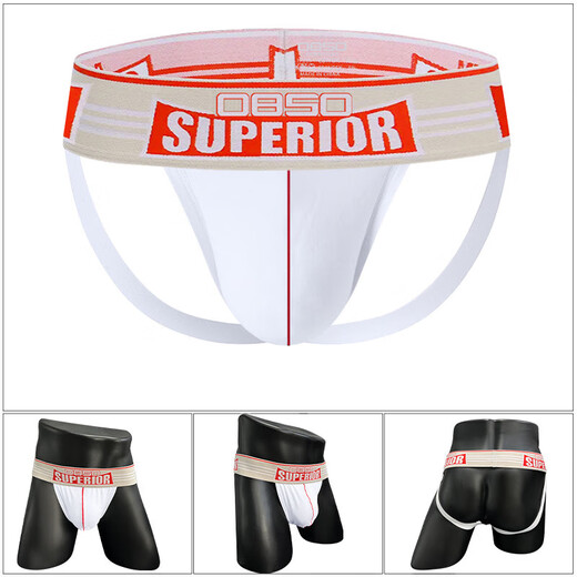 Wen Shiou Wide Belt Men's Double Trench Underwear Sexy Gay Gay Gay Men's Short après être sorti sans la taille basse de Sex Men Black M Black M
