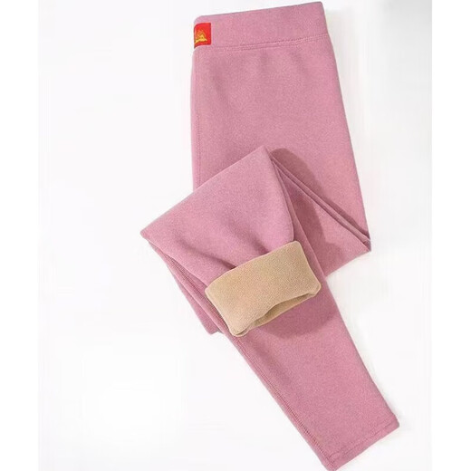 Admire Xiyu Winter Warm Camels Plus Velvet Thickened High Waist Elastic Plus Velvet Thickened Leggings Large Size Cotton Pants Autumn Black XXXL (130-155Jin Jin is equal to 0.5 kg