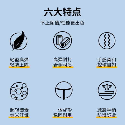 Peak badminton racket titanium alloy racket set durable adult student suit training competition racket 2 rackets blue/silver gray