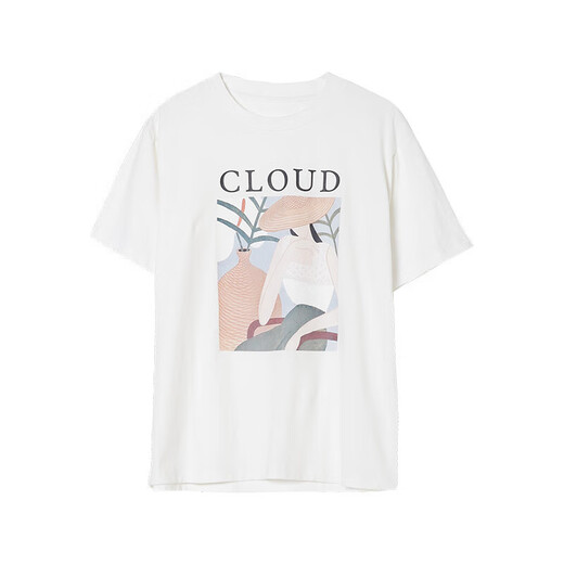 Camiseta de manga corta de manga corta de color azul junqi