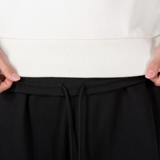 Pantalones deportivos oficiales de adidas Pantalones de hombres primavera y otoño Nuevo estilo corriendo transpirable cómodo pantalones casuales pantalones de entrenamiento de fitness pantalones he9894 negros l