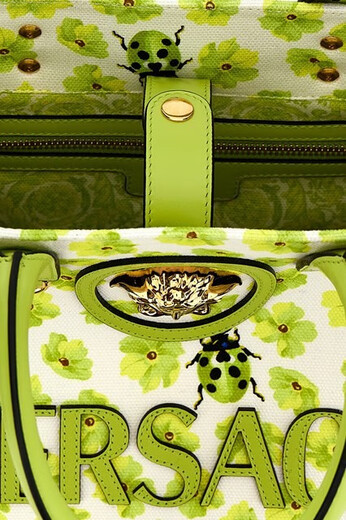 Versace 25SS LOGO BOLSO SOMBRO Color de mujeres 10058611a13565 Todo tamaño