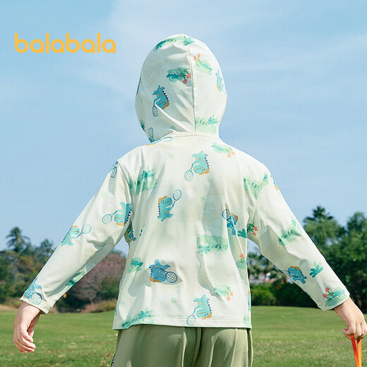 Balabala children's sun protection clothing for boys and girls 2025 summer thin baby parent-child sun protection clothing breathable 208225105202
