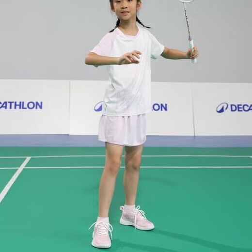Decathlon children's badminton skirt girls anti-exposure badminton training suit sports skirt pants-5184905