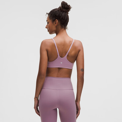 lululemon丨Wunder Train Women's Slim Strap Y-Shaped Sports Lingerie A/B LW2DVZS Lavender Purple XS /4