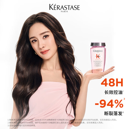 Kashi Yuanqi Ingwer Pulver Flasche Ingwer Shampoo 500 ml langfristige Ölkontrolle und lose Flush und starkes Geburtstagsgeschenk