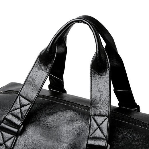 New crossbody bag men's bag handbag large capacity business trip shoulder bag men men and women carry bag leisure travel bag black