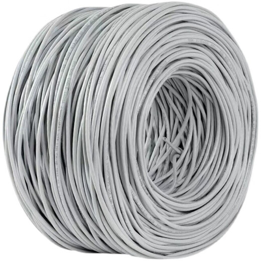 
Dahua original super five DH-PFM920I-5EU sixth-class network cable DH-PFM9201-6UN gigabit broadband Super five 0.5 network cable gray/orange 305m