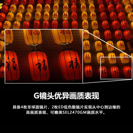 Sony FE24-50 2.8 full-frame large aperture standard zoom mirrorless lens Sony FE mount official standard