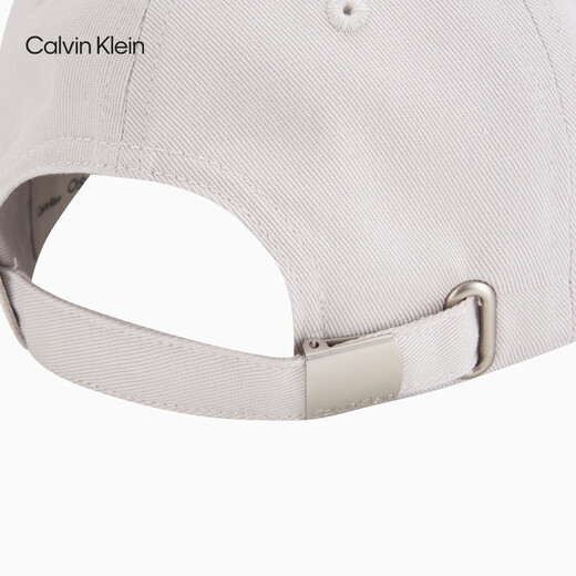 Calvin KleinJeans25春夏新款男女同款经典字母刺绣纯棉棒球帽礼物4K5024G WGY-月光白 均码 OS