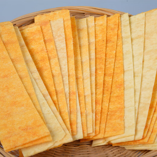 Aston Maika Bielorruso Papata Chip Fabor Megaline Strip Long Strip Amante de caja genuina Bocadillos Hinchados 100G