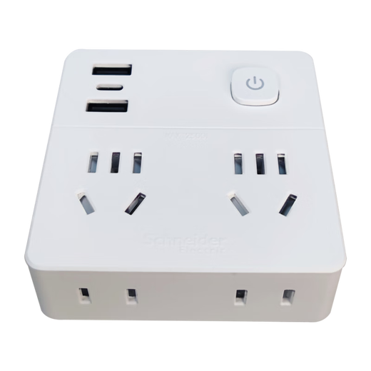 Schneider Electric Type 86 conversion plug/socket/conversion socket one to four conversion plug 4-bit master control + USB
