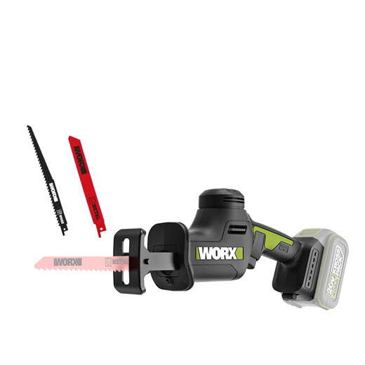 
XMSJ WORX Reciprocating Saw Brushless Electric Saw Saw Saw Bone Cutting Metal Handheld Rechargeable Lithium Battery Reciprocating Saw + Hammer 500 + 3884.0 Double Electric Fast